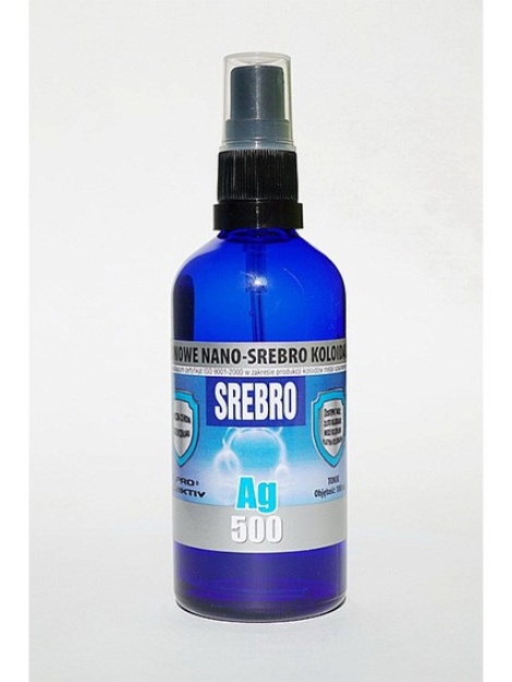 Srebro koloidalne- nano